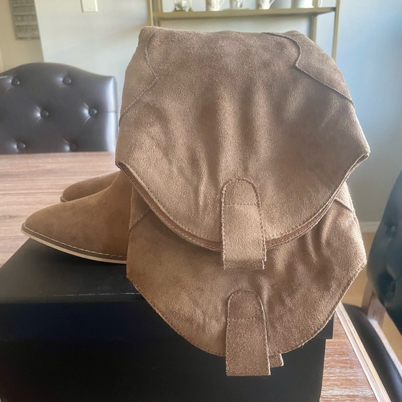 LASSO WESTERN BOOT CAMEL-8.5 - Picture 7 of 16